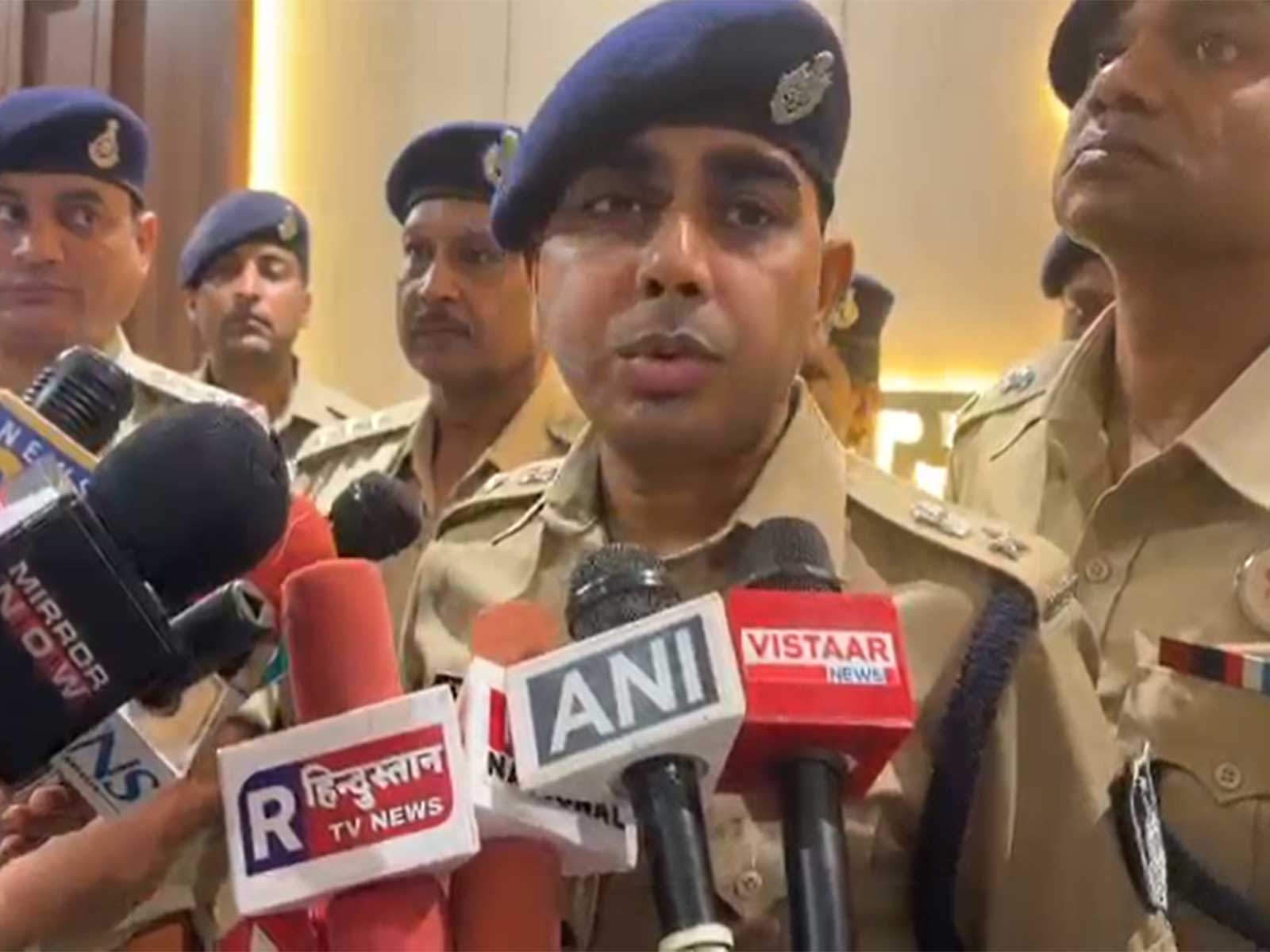 Narsinghpur SP Rishikesh Meena (Photo/ANI)