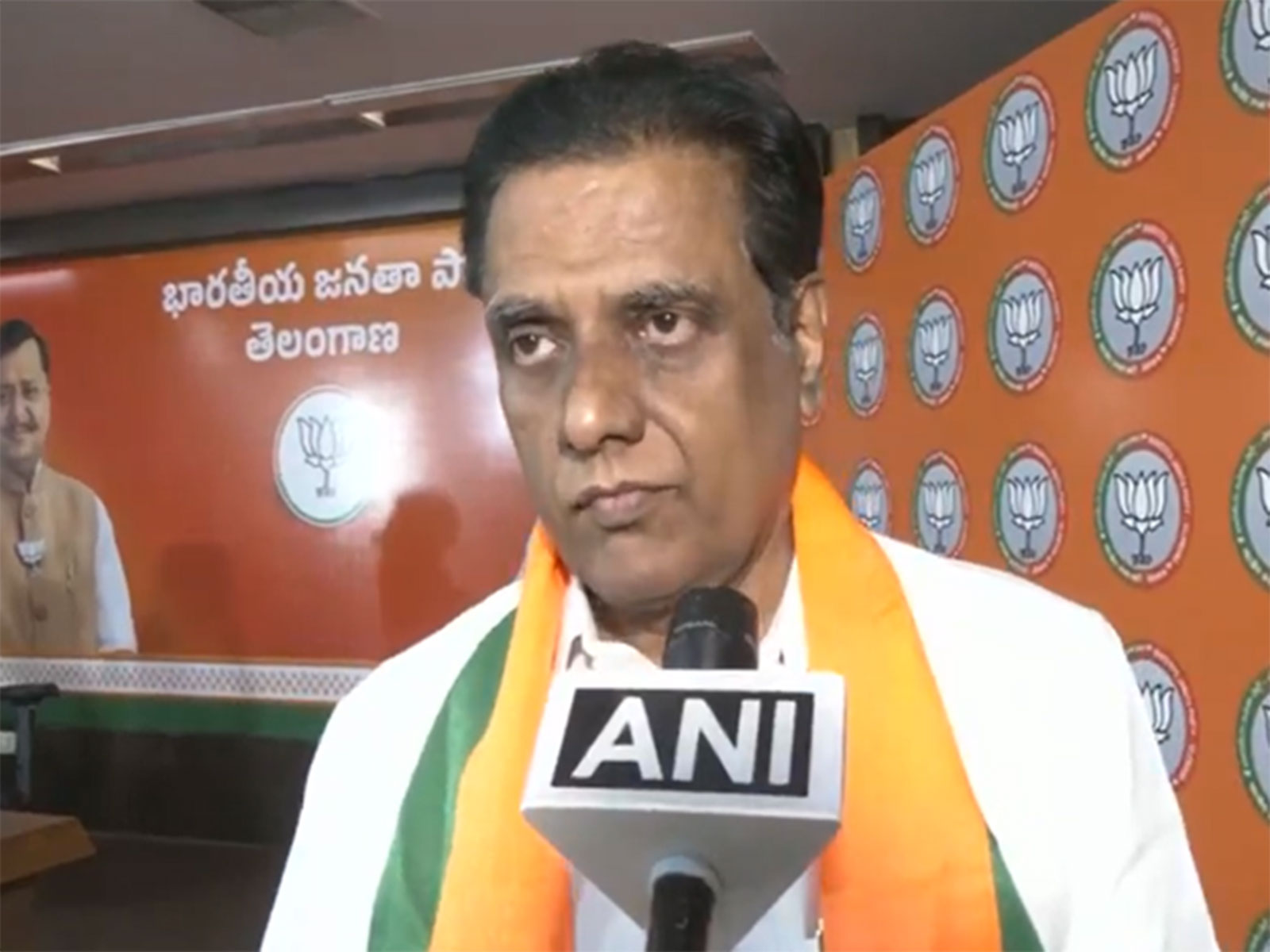 BJP leader NV Subhash (Photo/ANI)