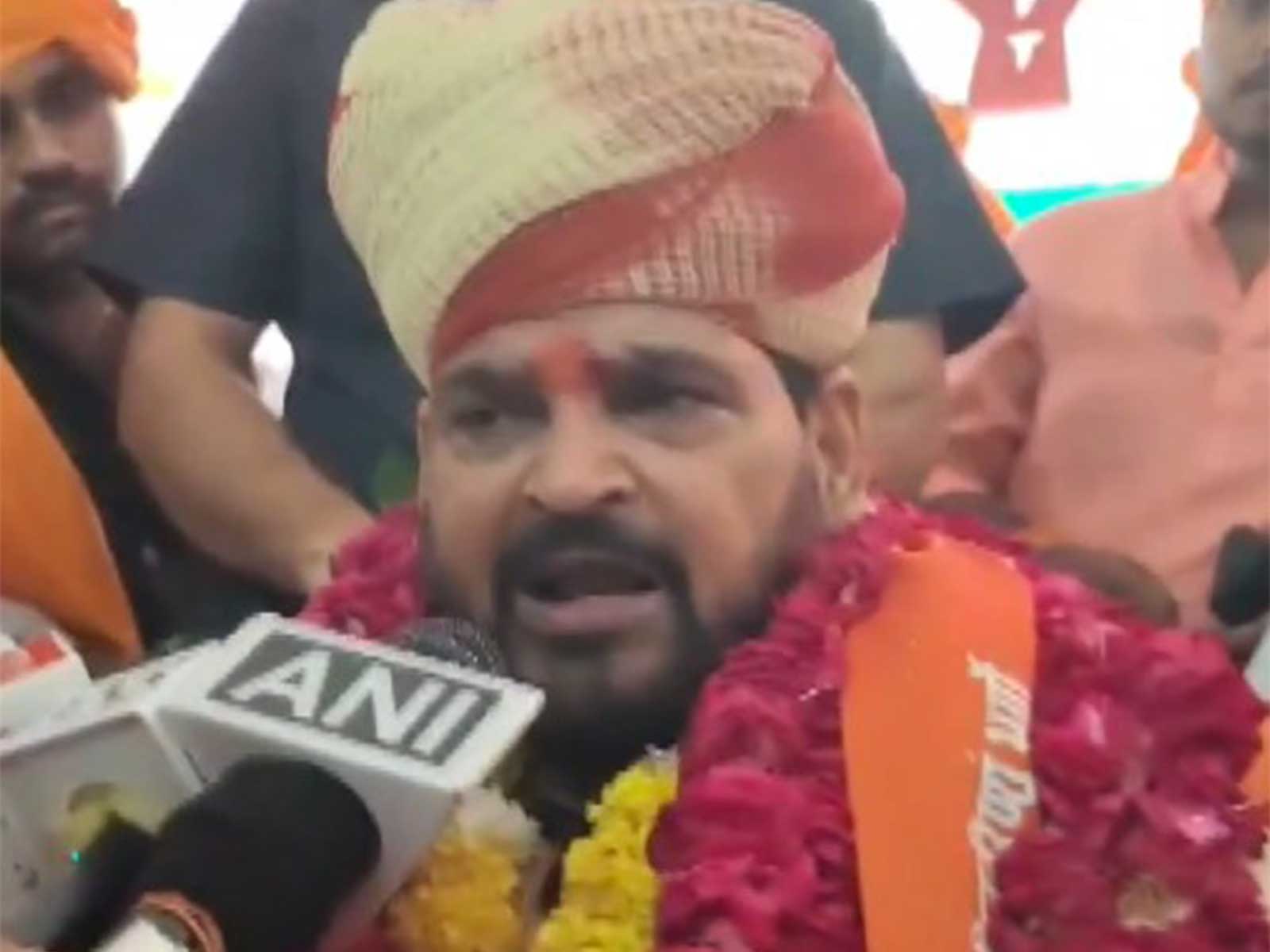 BJP leader and Former WFI chief Brij Bhushan Sharan Singh (Photo/ANI)