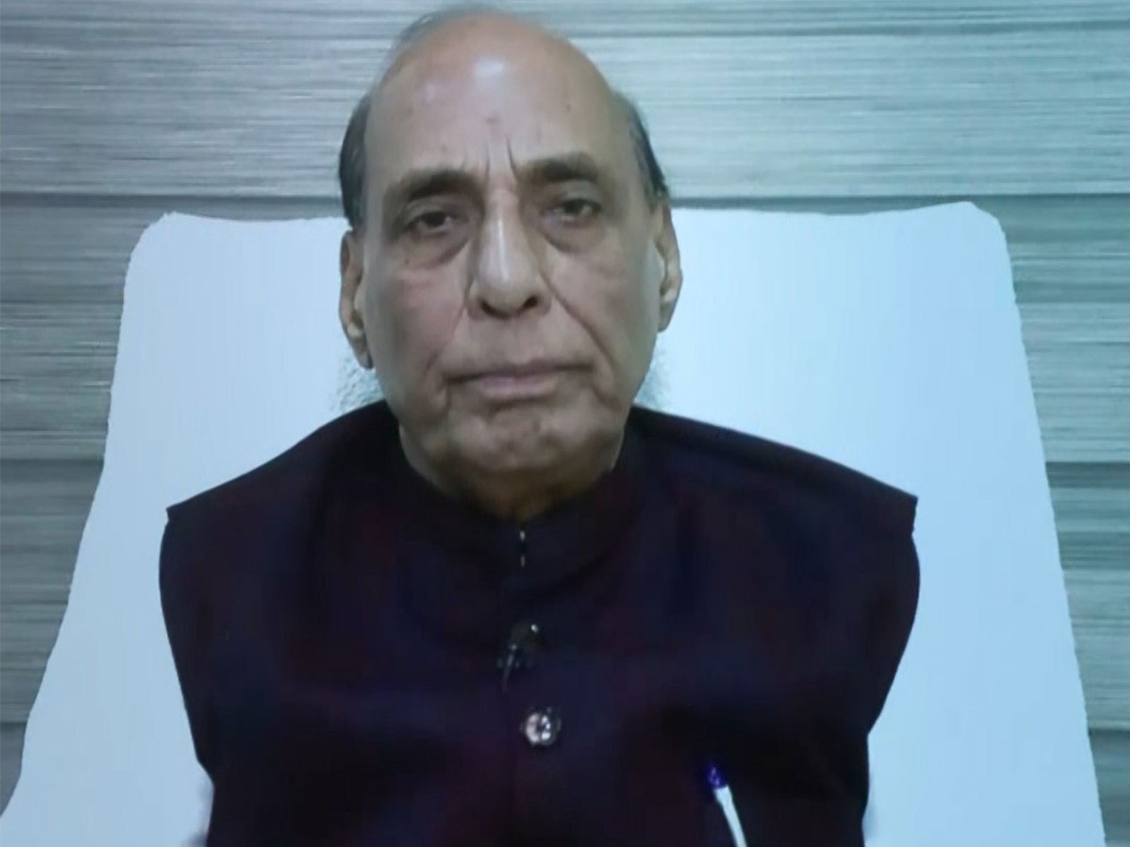 Defence Minister Rajnath Singh (Image source: ANI)