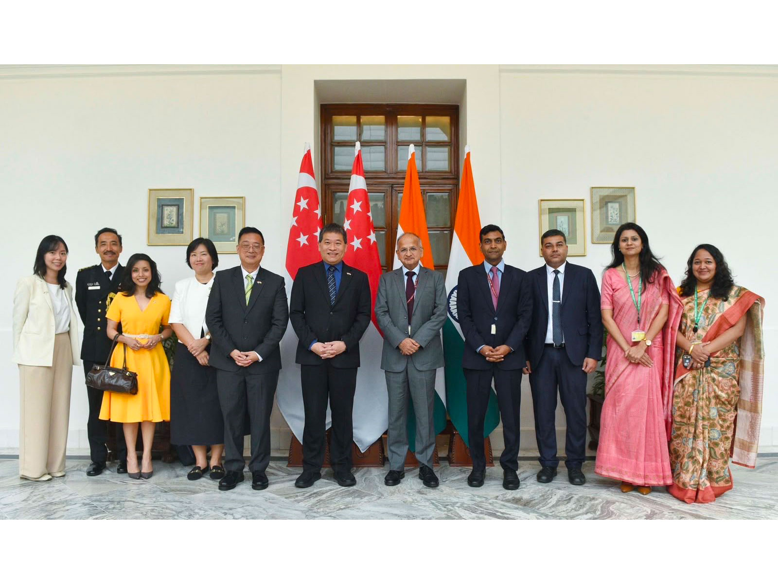 19th round of India-Singapore Foreign Office Consultations (Photo/X@MEAIndia)