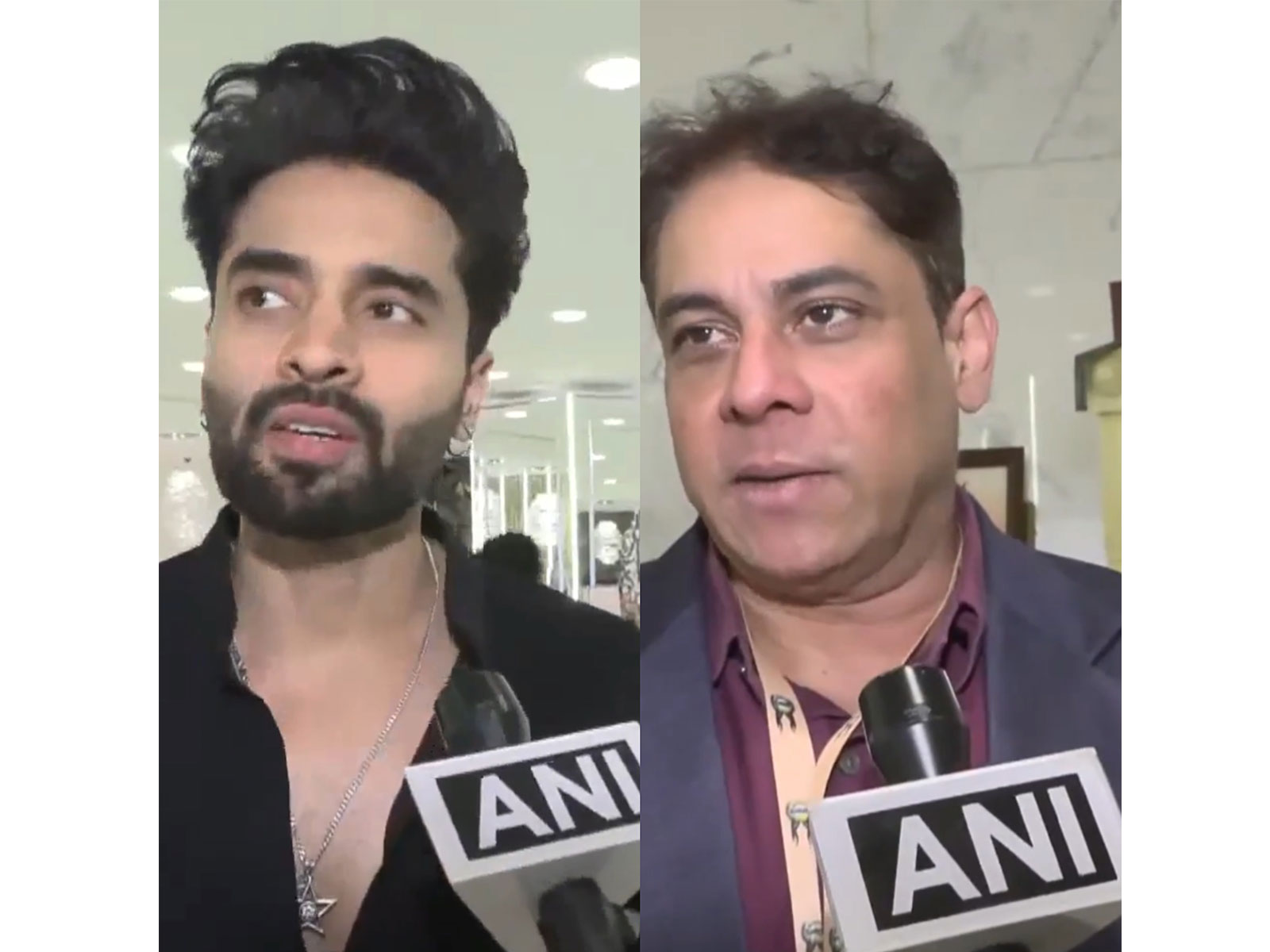 Jackky Bhagnani and Cyrus Broacha (Photo/ANI)