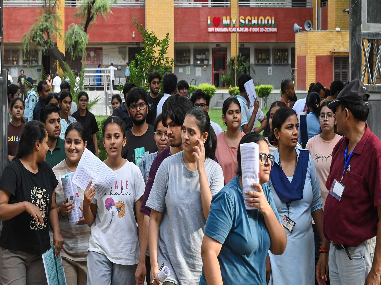 Visual from NEET-UG 2026 re-examination, in New Delhi (FilePhoto/ANI)
