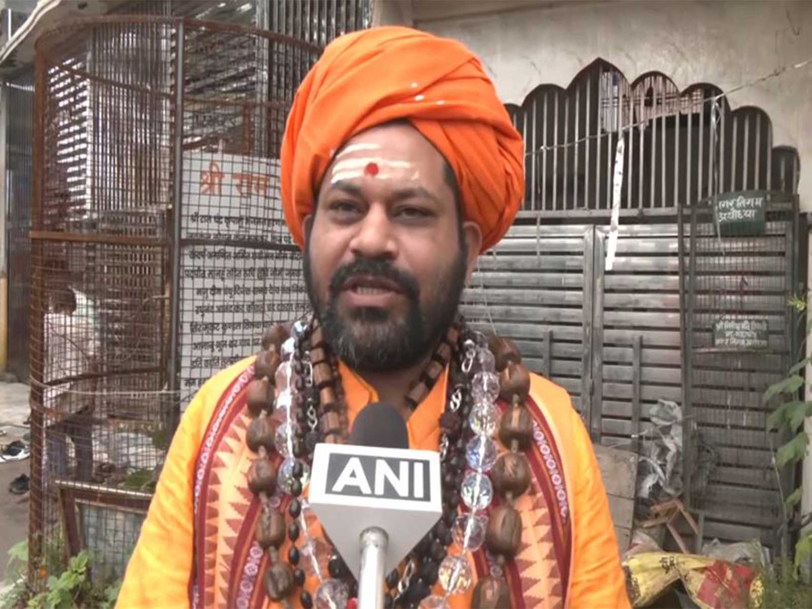Hanumangarhi Temple Mahant Raju Das (Photo: ANI)