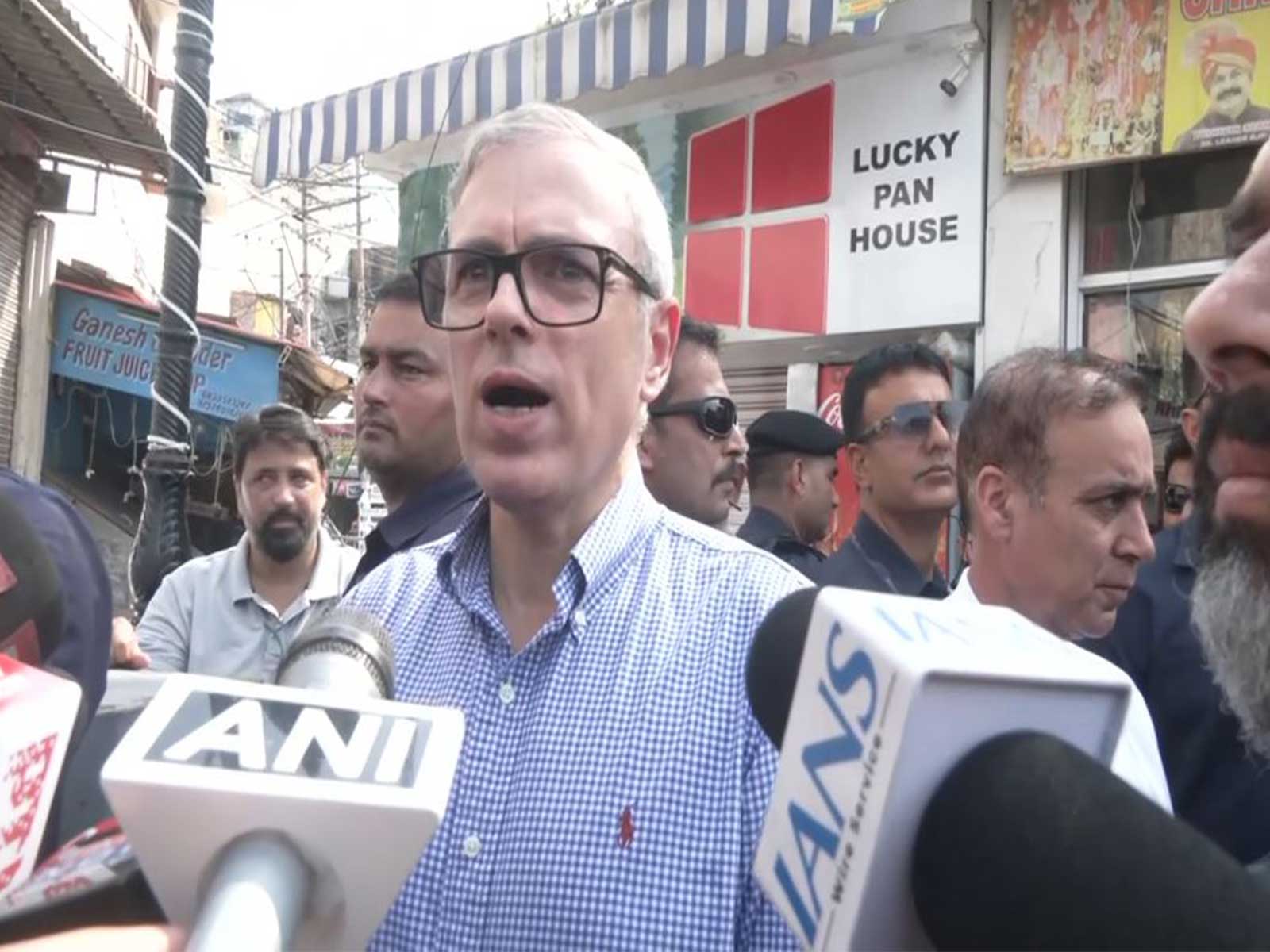 Jammu and Kashmir Chief Minister Omar Abdullah (Photo/ANI)