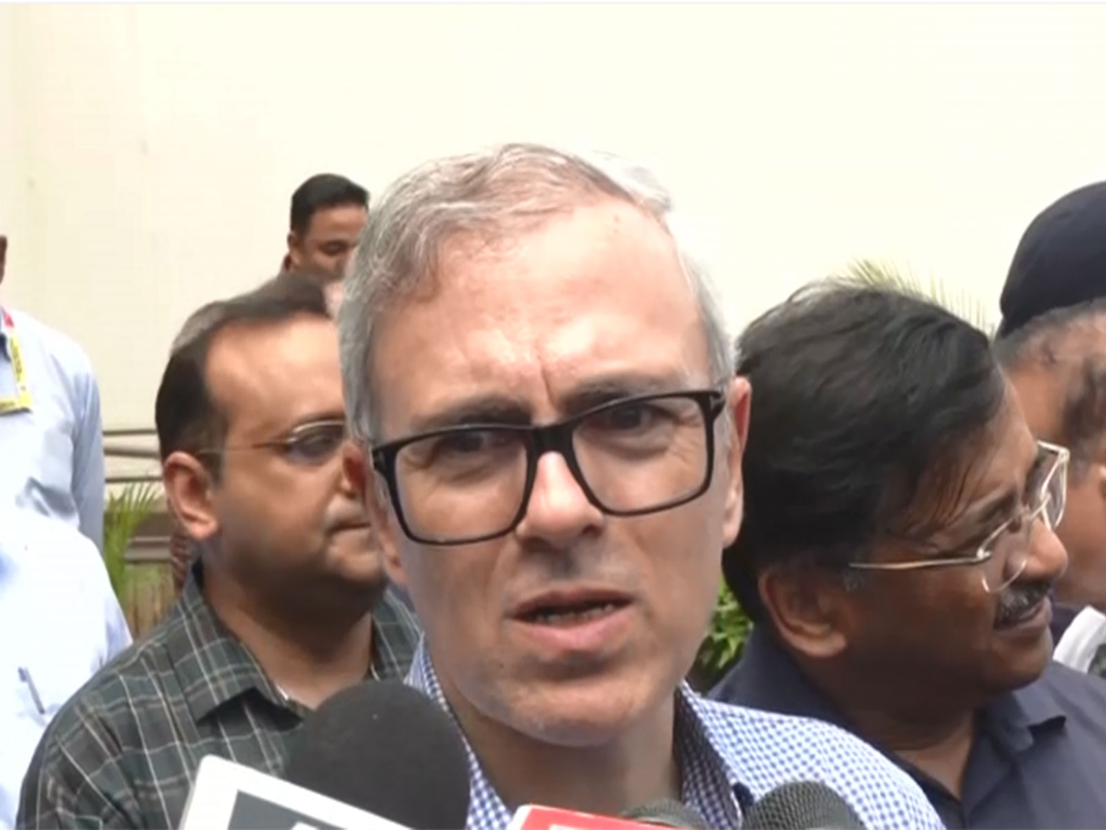 Jammu and Kashmir Chief Minister Omar Abdullah (Photo/ANI)