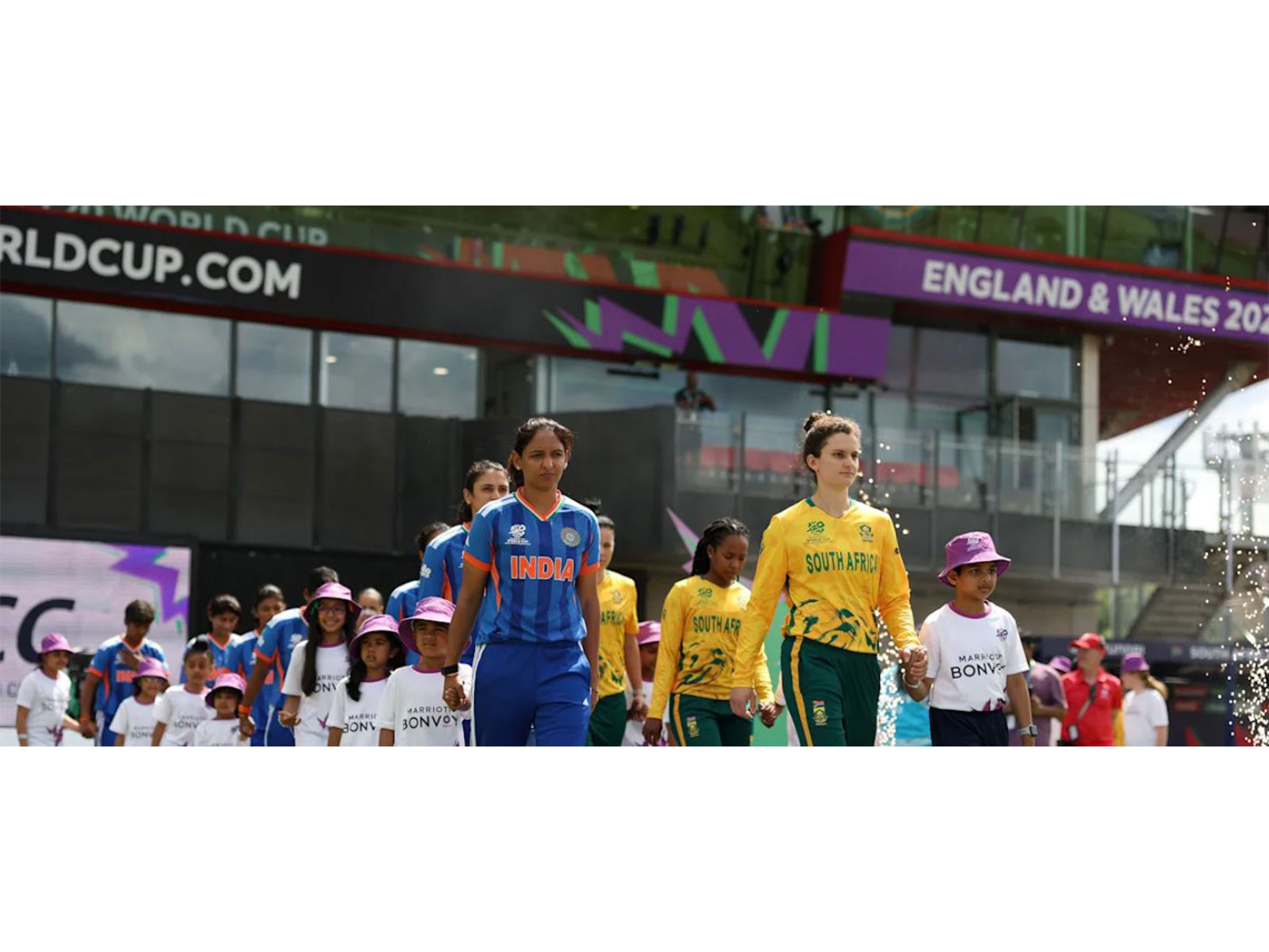 Team India and South Africa. (Photo: ICC website)