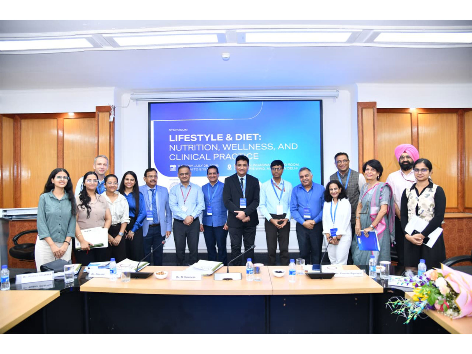 'Symposium - Lifestyle & Diet: Nutrition, Wellness and Clinical Practice' organized by Department of Physiology, AIIMS, New Delhi in association with Food Future Foundation