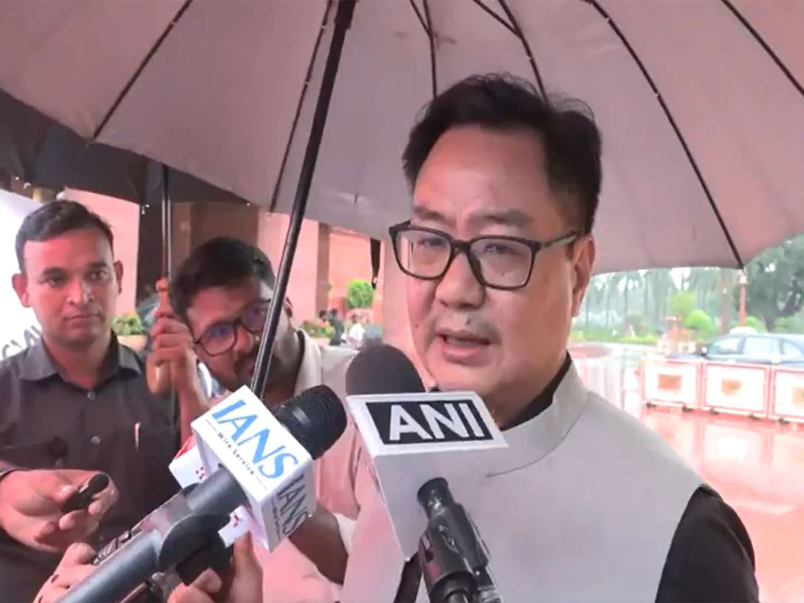Union Parliamentary Affairs Minister Kiren Rijiju (Photo/ANI)