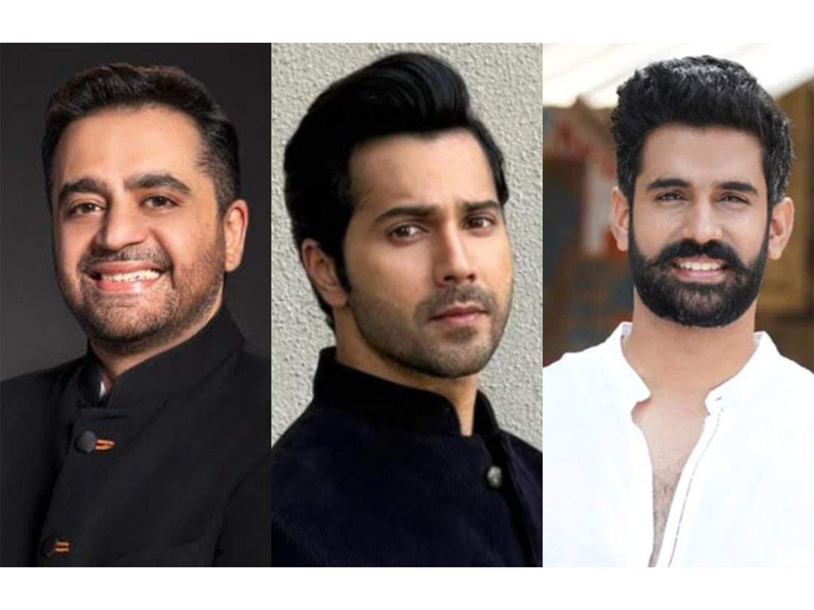 Akshaye Widhani, Varun Dhawan, Abhay Pannu (Photo/YRF)