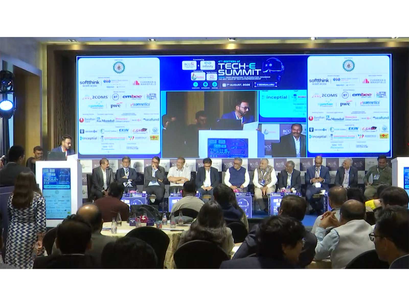 Fourth Tech E-Summit in Bengaluru (Photo/ANI)