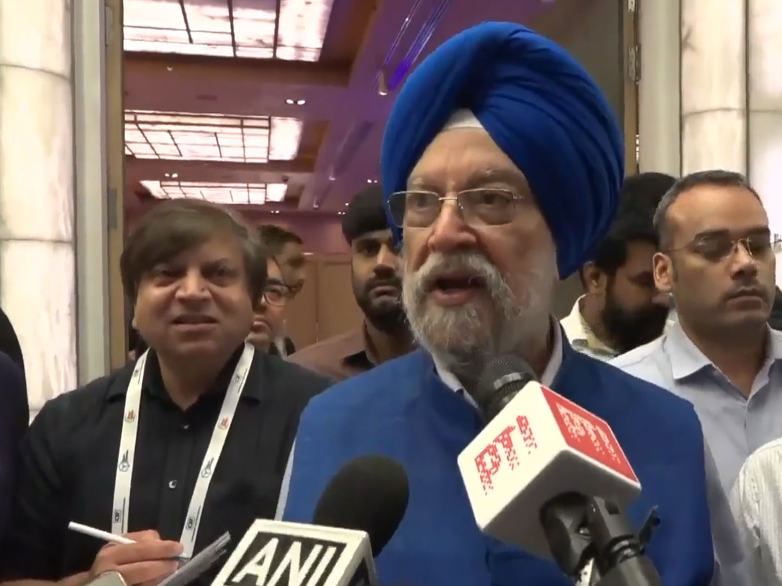 Hardeep Singh Puri, Union Minister for Petroleum and Natural Gas (Photo/ANI)