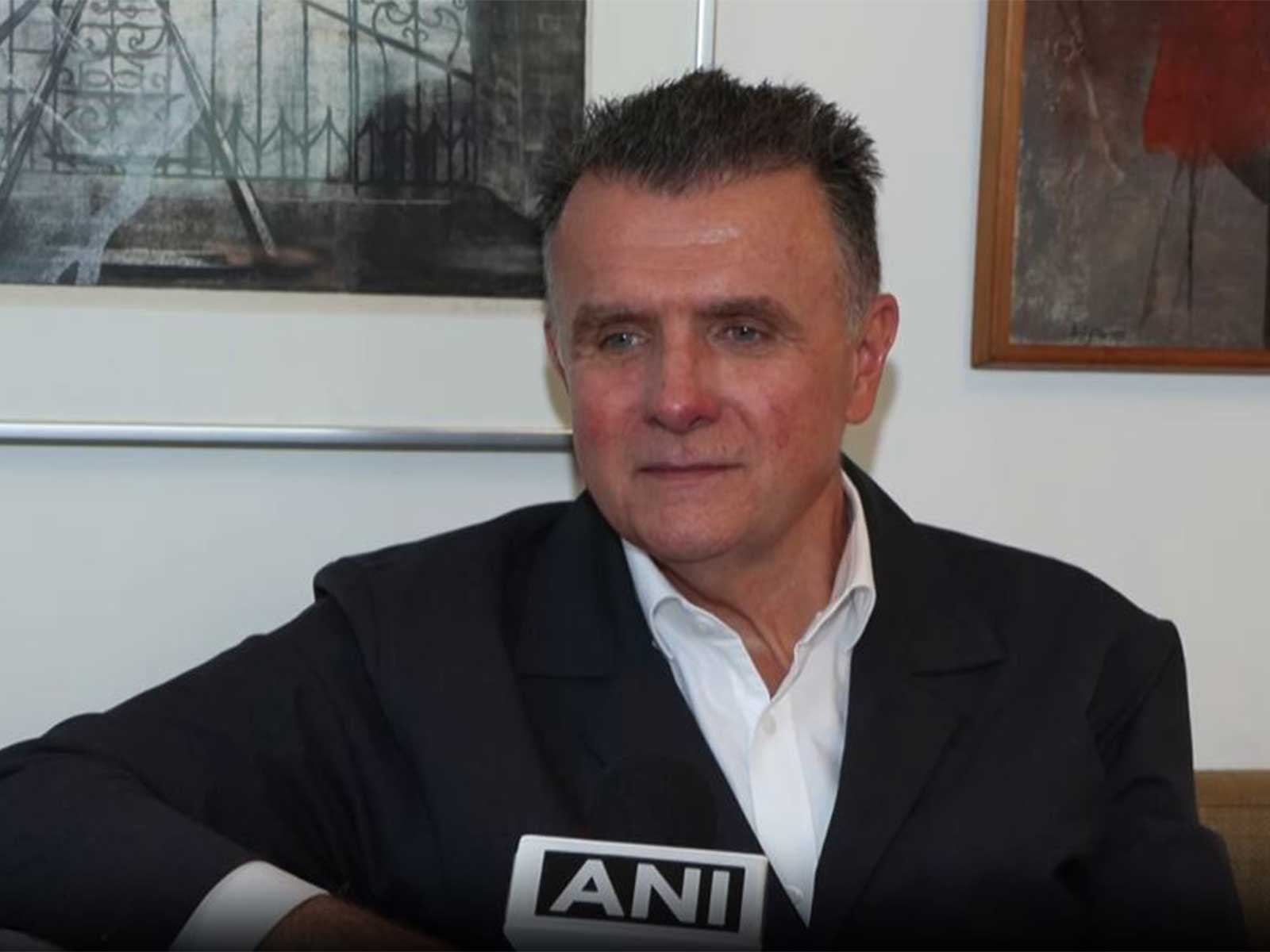 Outgoing Swedish Ambassador to India Jan Thesleff (Photo/ANI)