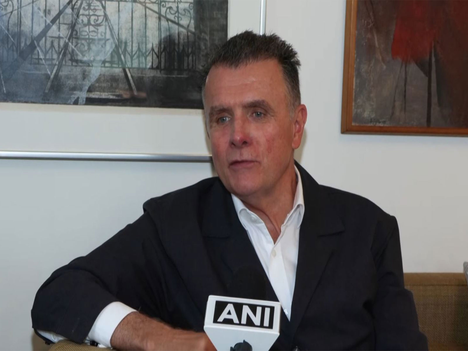 Outgoing Swedish Ambassador to India Jan Thesleff (Photo/ANI)