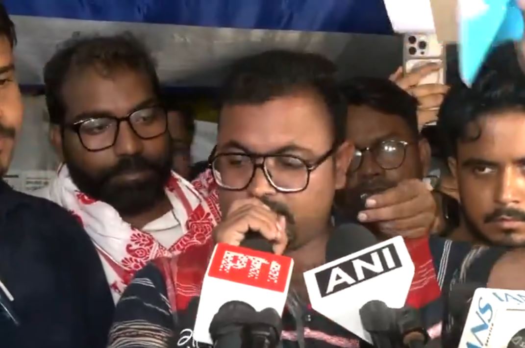 JPSC-JSSC aspirant Rajesh Prasad (Photo/ANI)