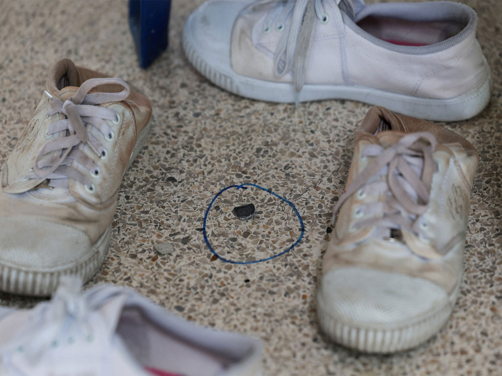 Visuals from site (Photo/Reuters)