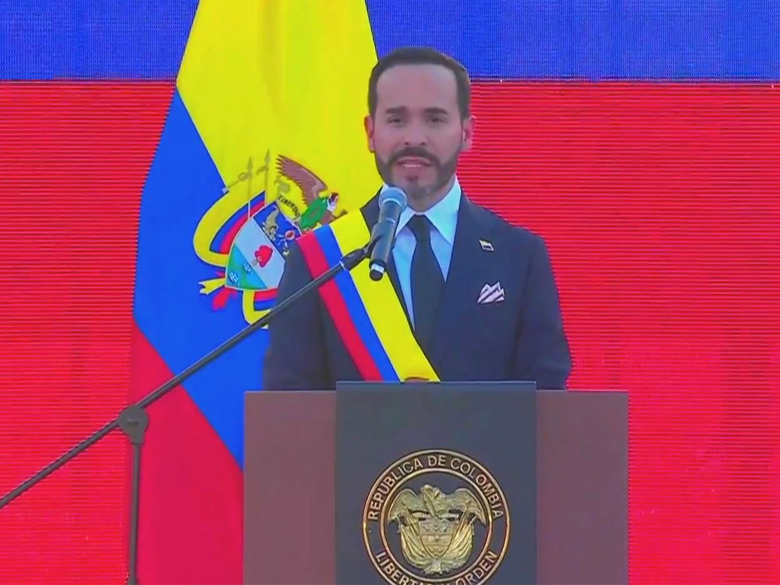 Colombia's President Abelardo De La Espriella (Photo/X/@ABDELAESPRIELLA)