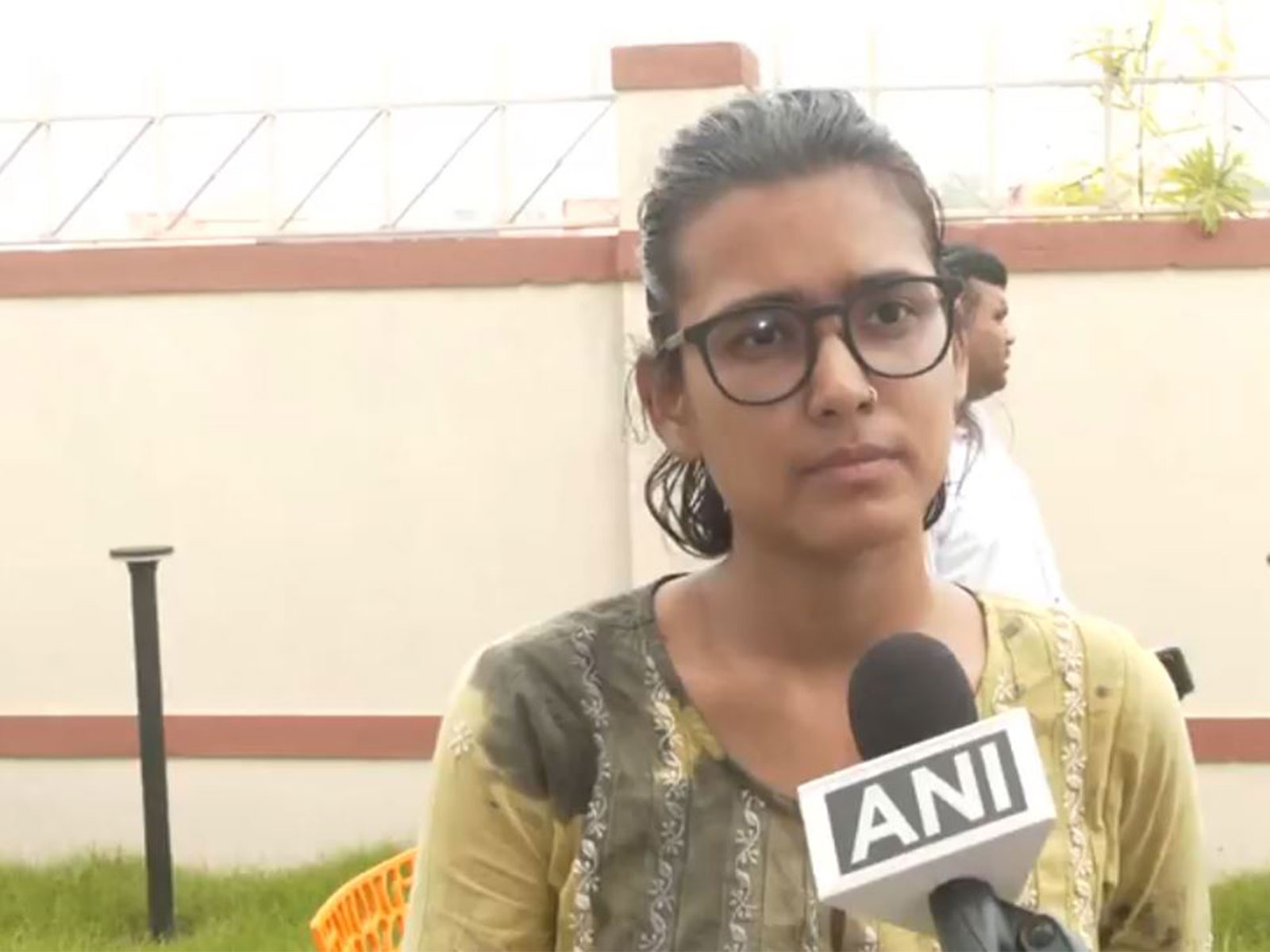 All India Students Association President Neha Bora (Photo/ANI)