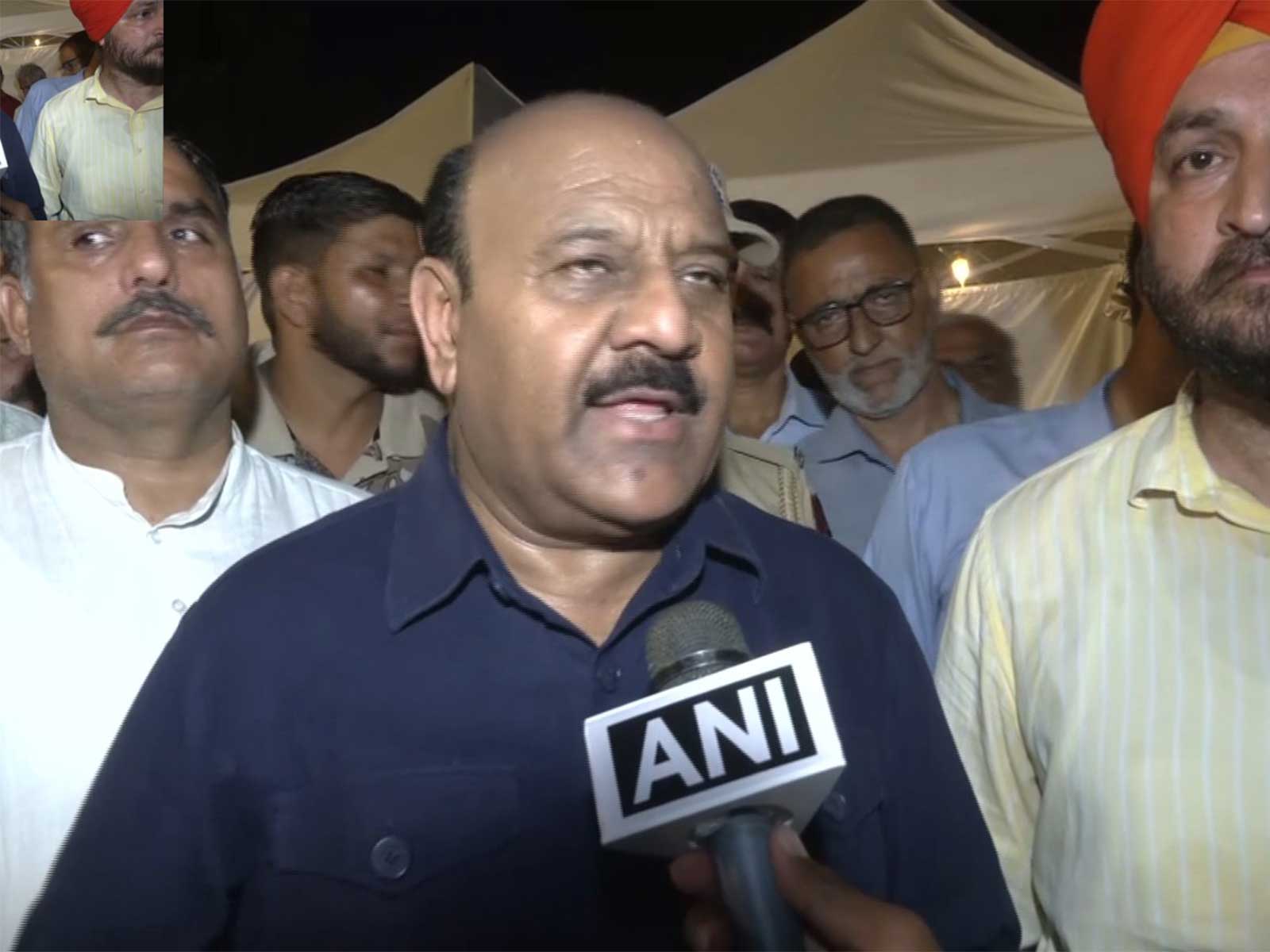 Jammu and Kashmir Deputy Chief Minister Surinder Choudhary (Photo/ANI)