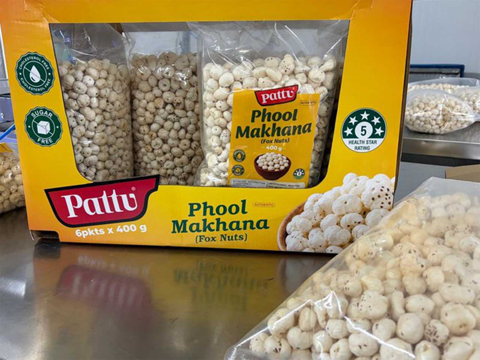 GI-tagged Mithila Makhana for export (Photo/X/@PiyushGoyal)