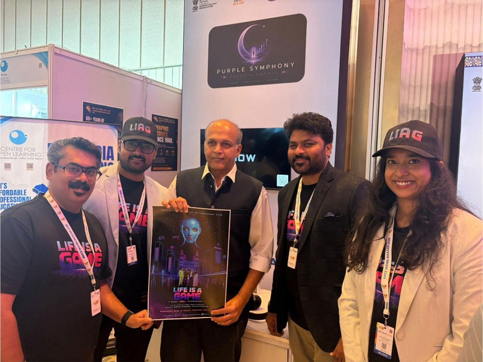 At BRICS WAVES Bazaar, India Unveils the First Theatrical Interactive Film - Life Is A Game