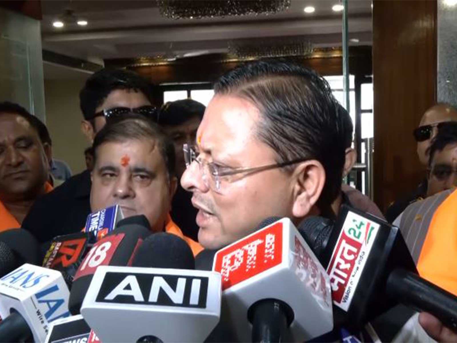Uttarakhand Chief Minister Pushkar Singh Dhami (Photo: ANI)
