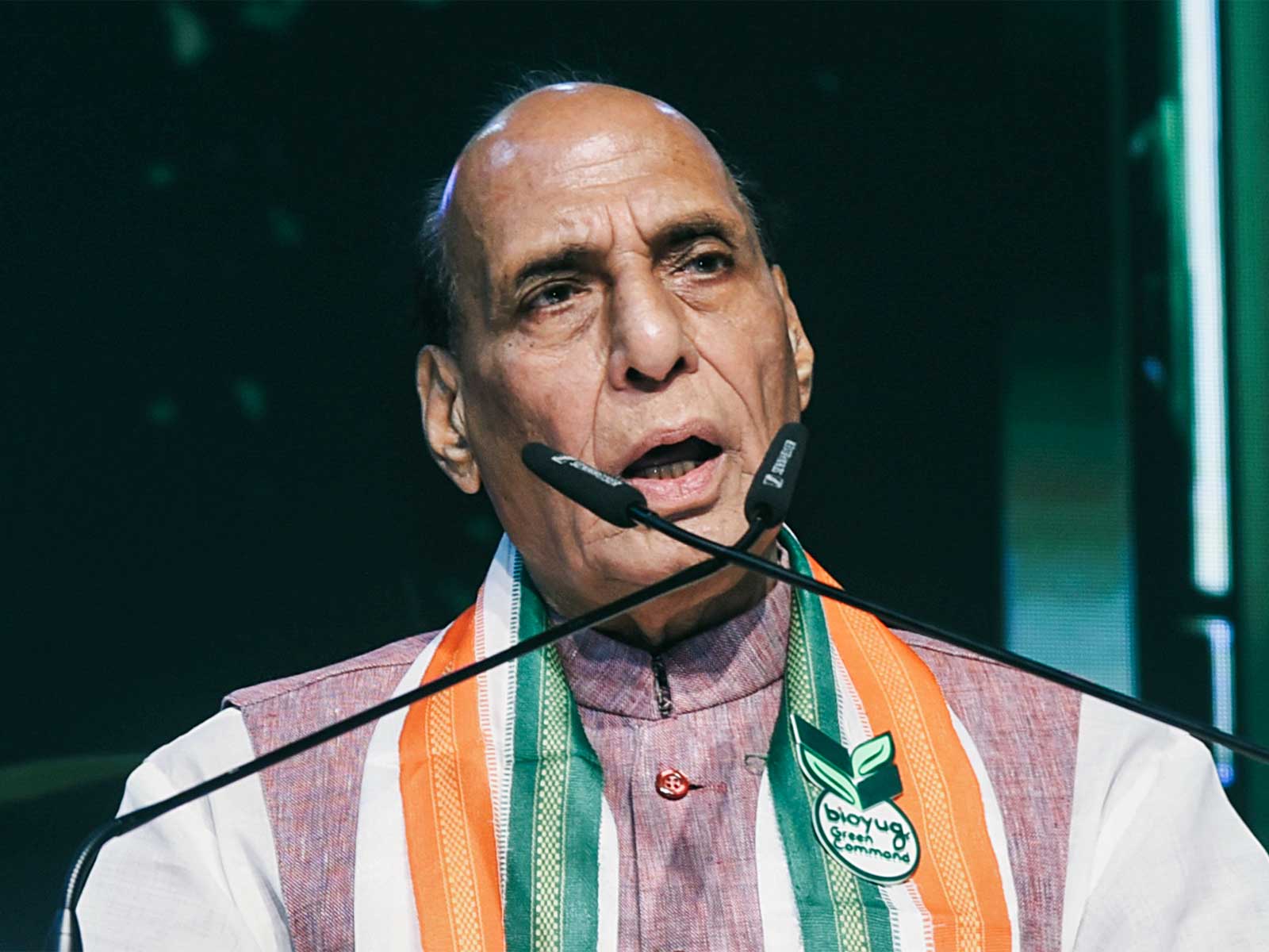 Defence Minister Rainath Singh (File photo/ANI)