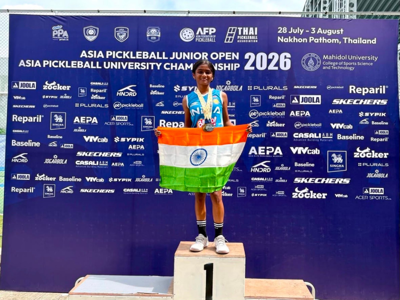 Indian Junior Pickleball players shine at Asian Junior Championship (Photo/AFP)