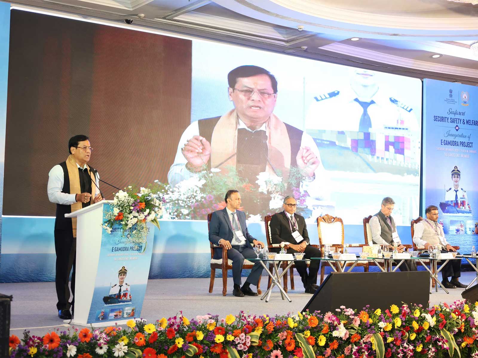 Union Minister for Ports, Shipping and Waterways (MoPSW), Sarbananda Sonowal (Photo/x/@sarbanandsonwal)