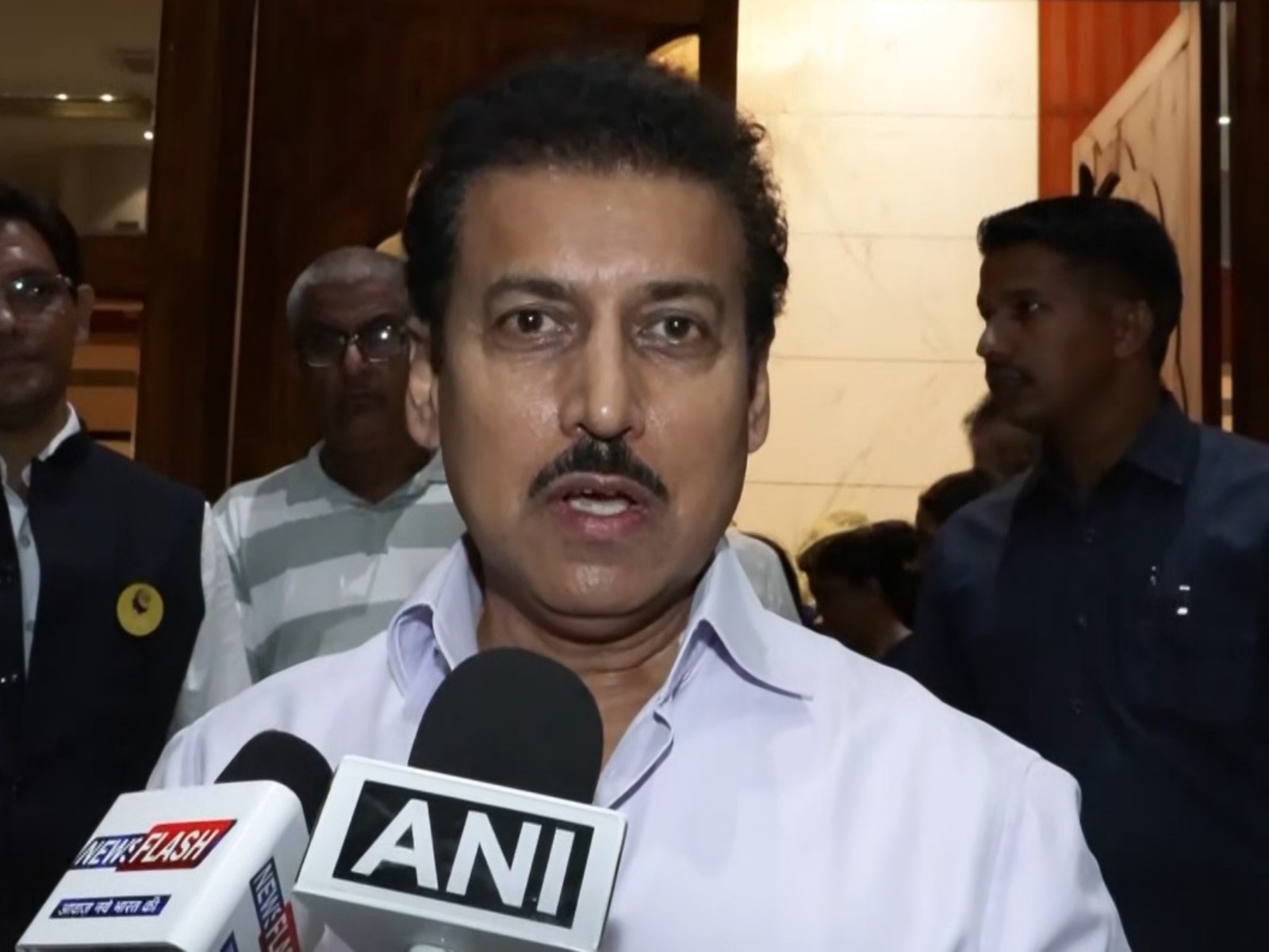 Rajasthan Minister Rajyavardhan Singh Rathore (Photo/ANI)