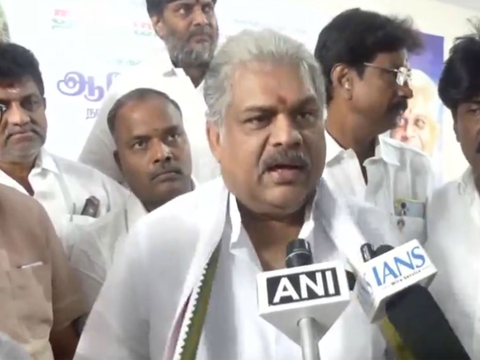 Tamil Maanila Congress president G K Vasan (Photo/ANI)