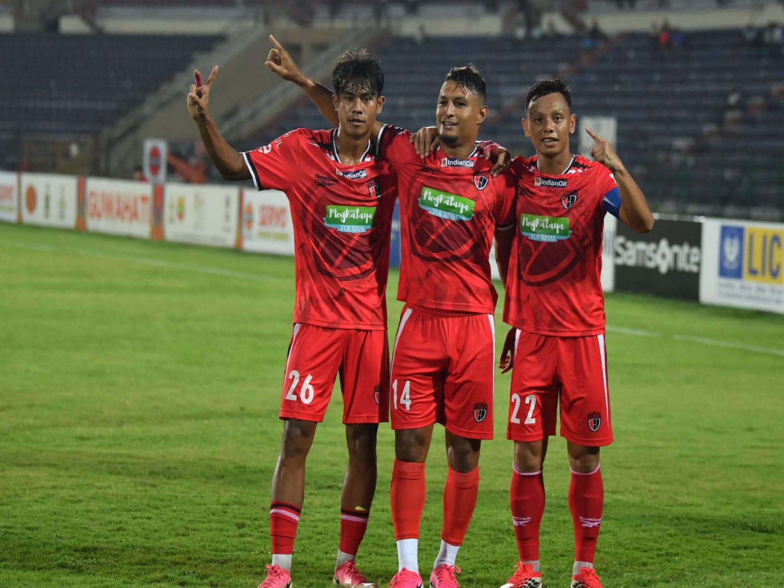 NorthEast United FC players in action (Photo: Durand Cup)