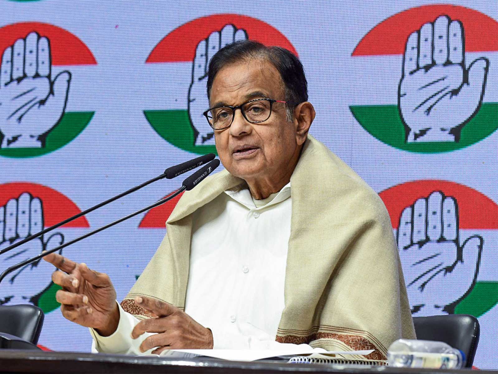 Congress MP P Chidambaram (File photo/ANI)