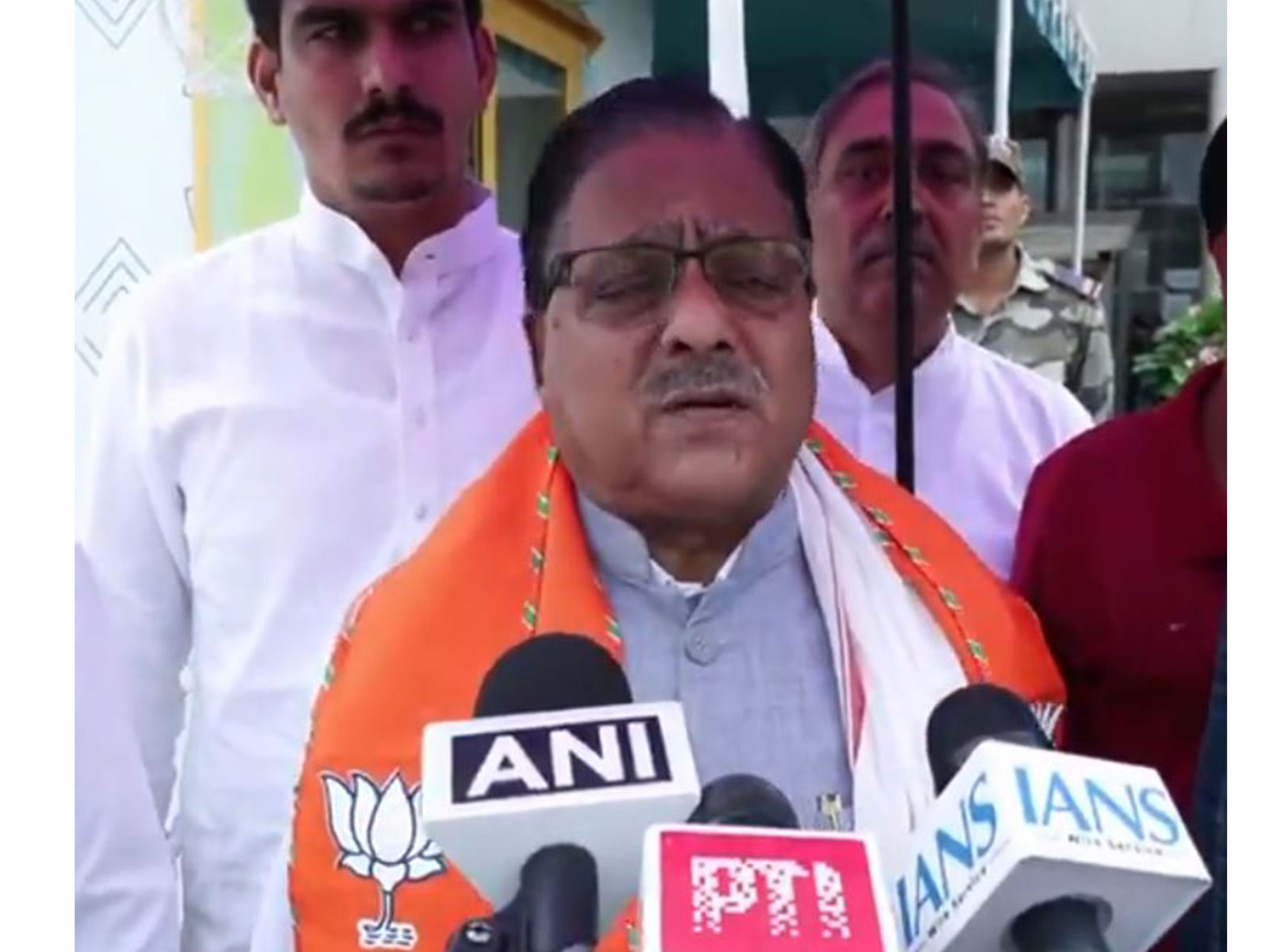 BJP National G Secretary and MP Radha Mohan Das Agrawal (Photo/ANI)