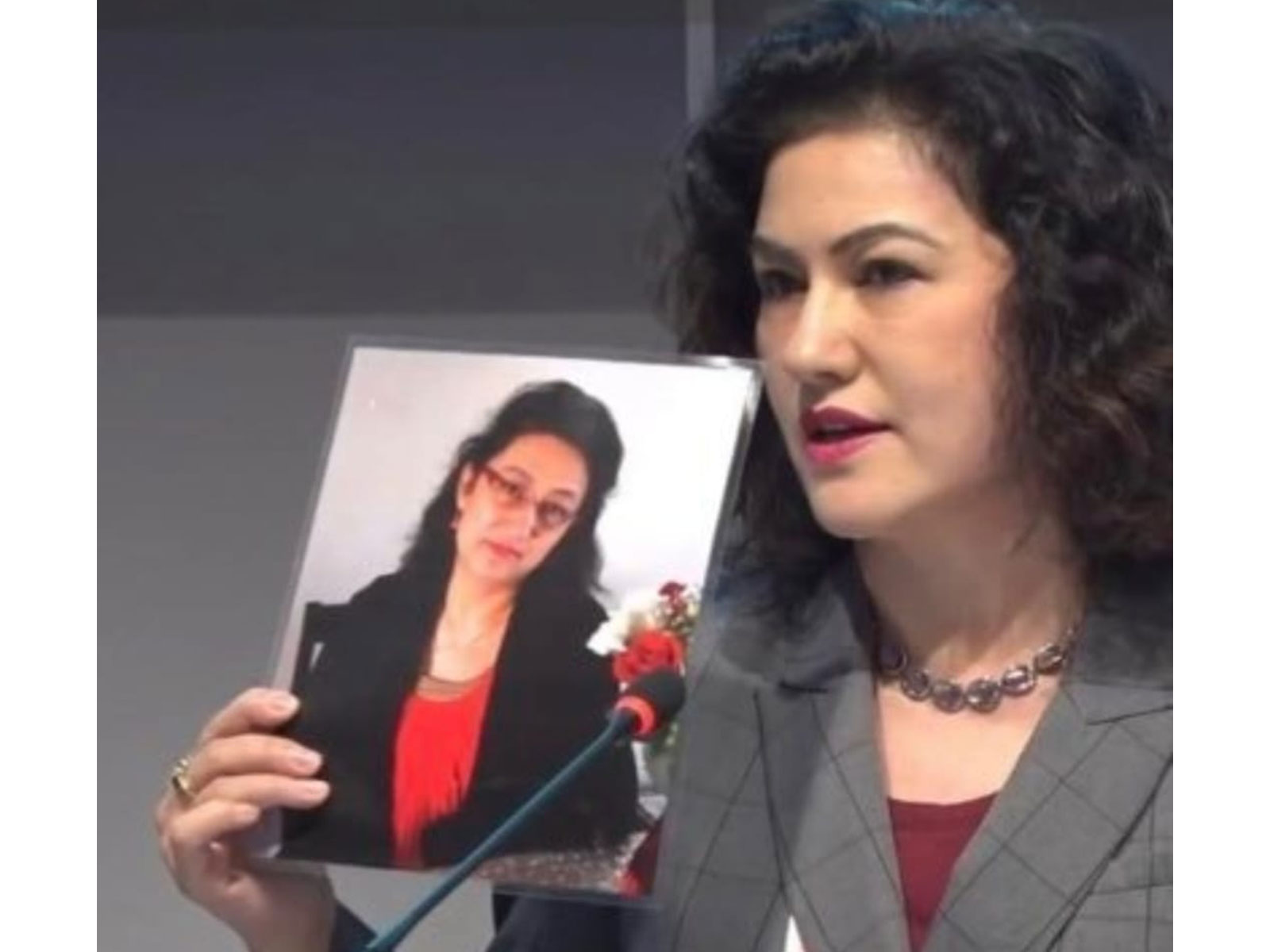 Rushan Abbas, Chairwoman of the WUC Executive Committee ( Photo: X/@RushanAbbas)