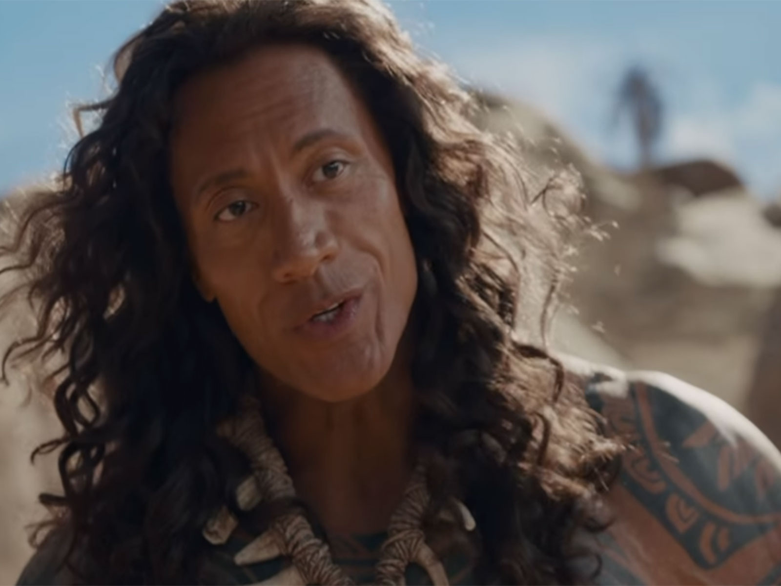 Dwayne Johnson in a still from live-action 'Moana' (Photo/Instagram/@therock)