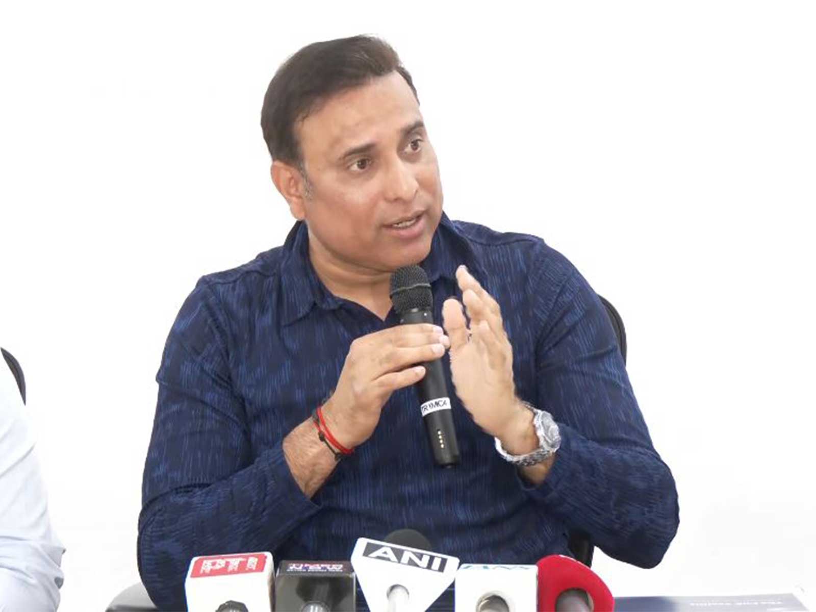 BCCI CoE head VVS Laxman. (Photo: ANI)