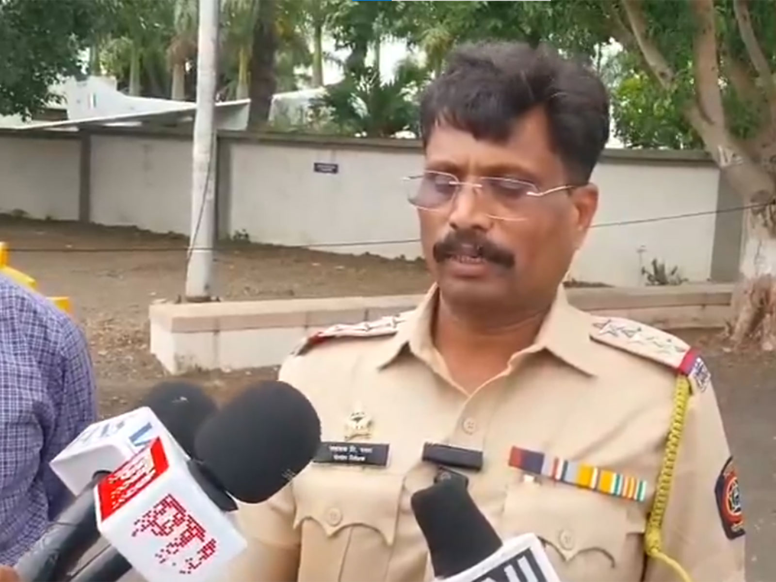 Narayan Pawar, Police Inspector at Baramati Taluka Police Station (Photo/ANI)
