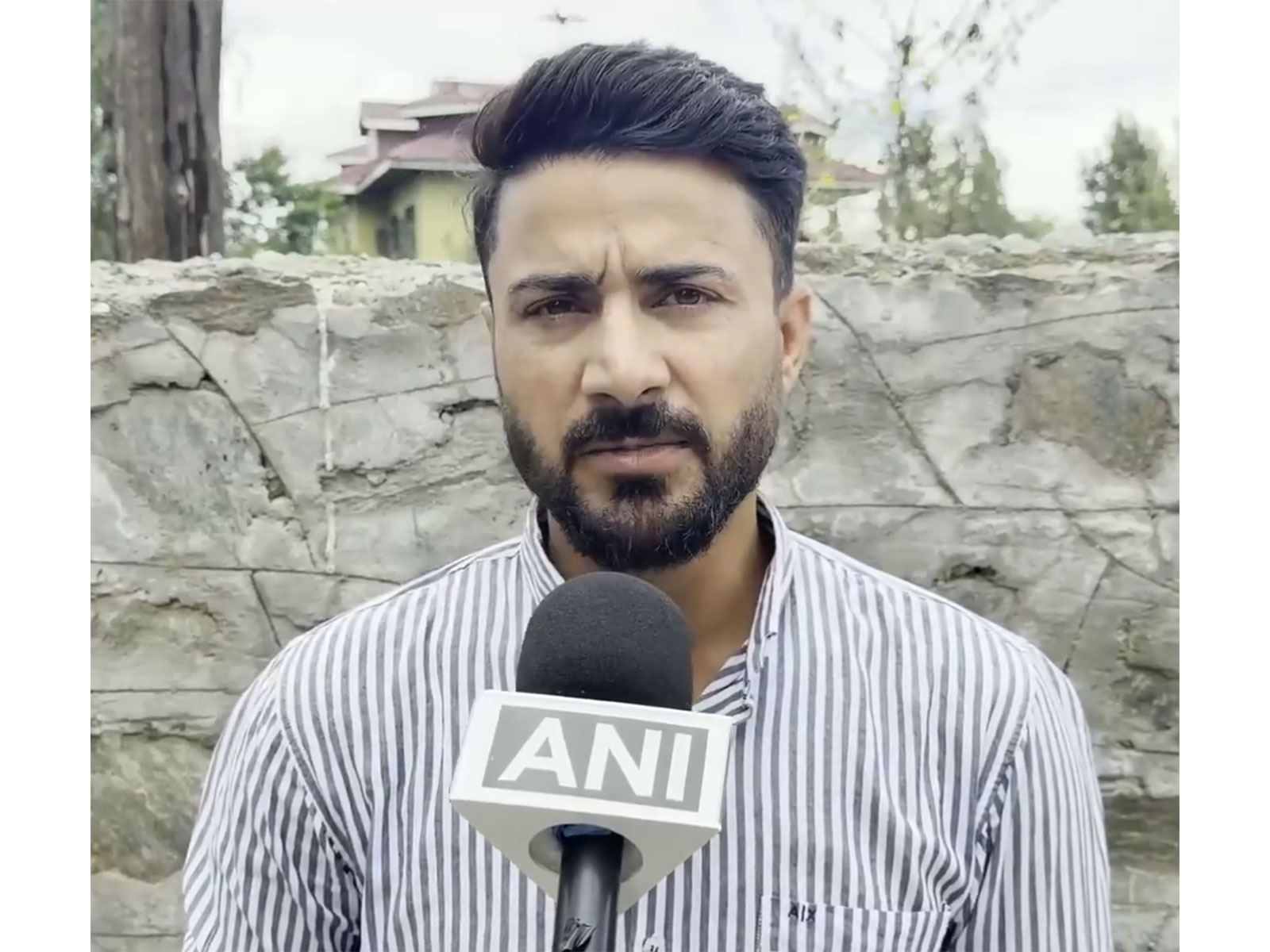 Baramulla Cricket Forum General Secretary Zubair Ahmad Dar. (Photo/ANI) 