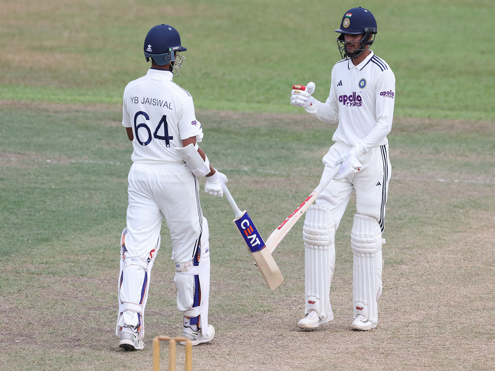 Yashasvi Jaiswal and Shubman Gill. (Photo: @BCCI X)