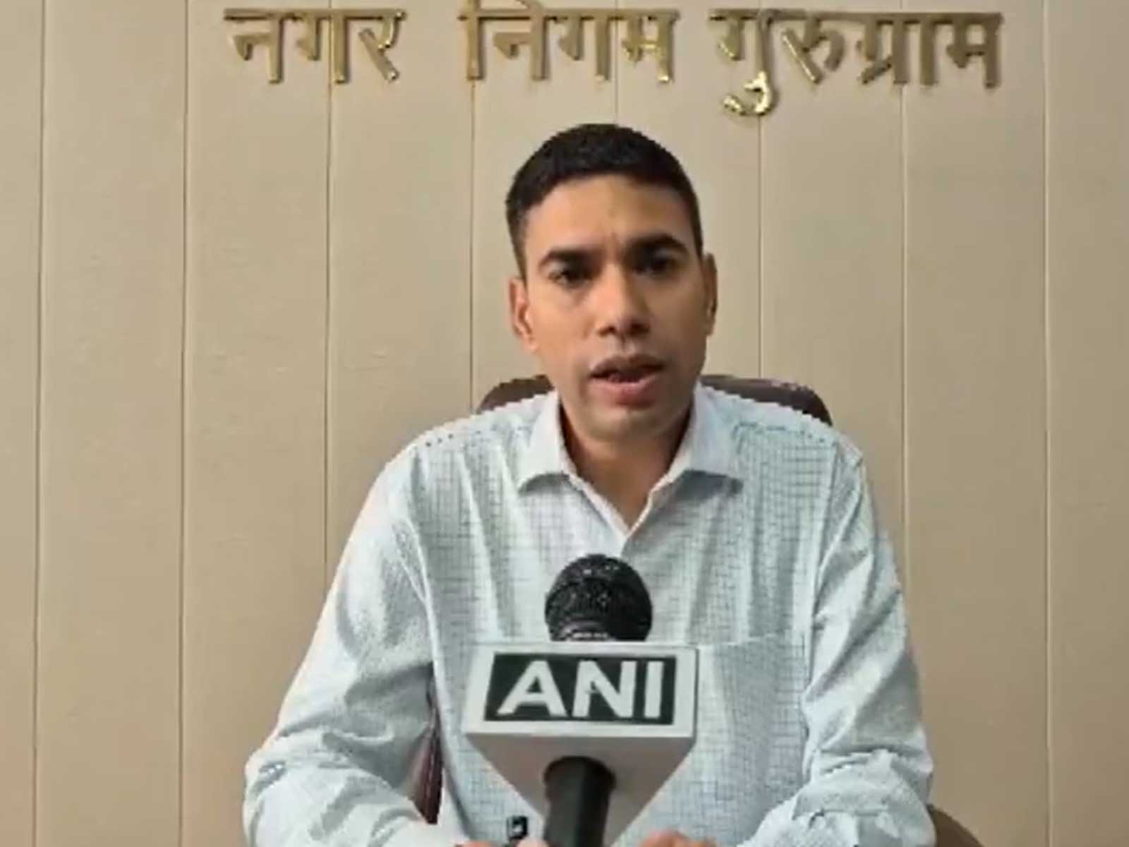 Municipal Corporation Gurugram Commissioner Pradeep Dahiya (Photo/ANI)