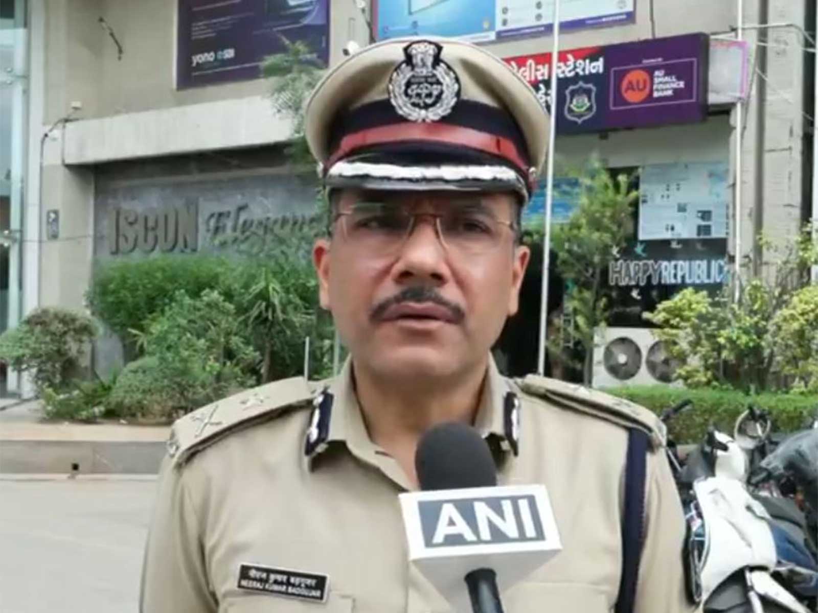Neeraj Badgujar, JPC Sector 1, Ahmedabad Police (Photo/ANI)