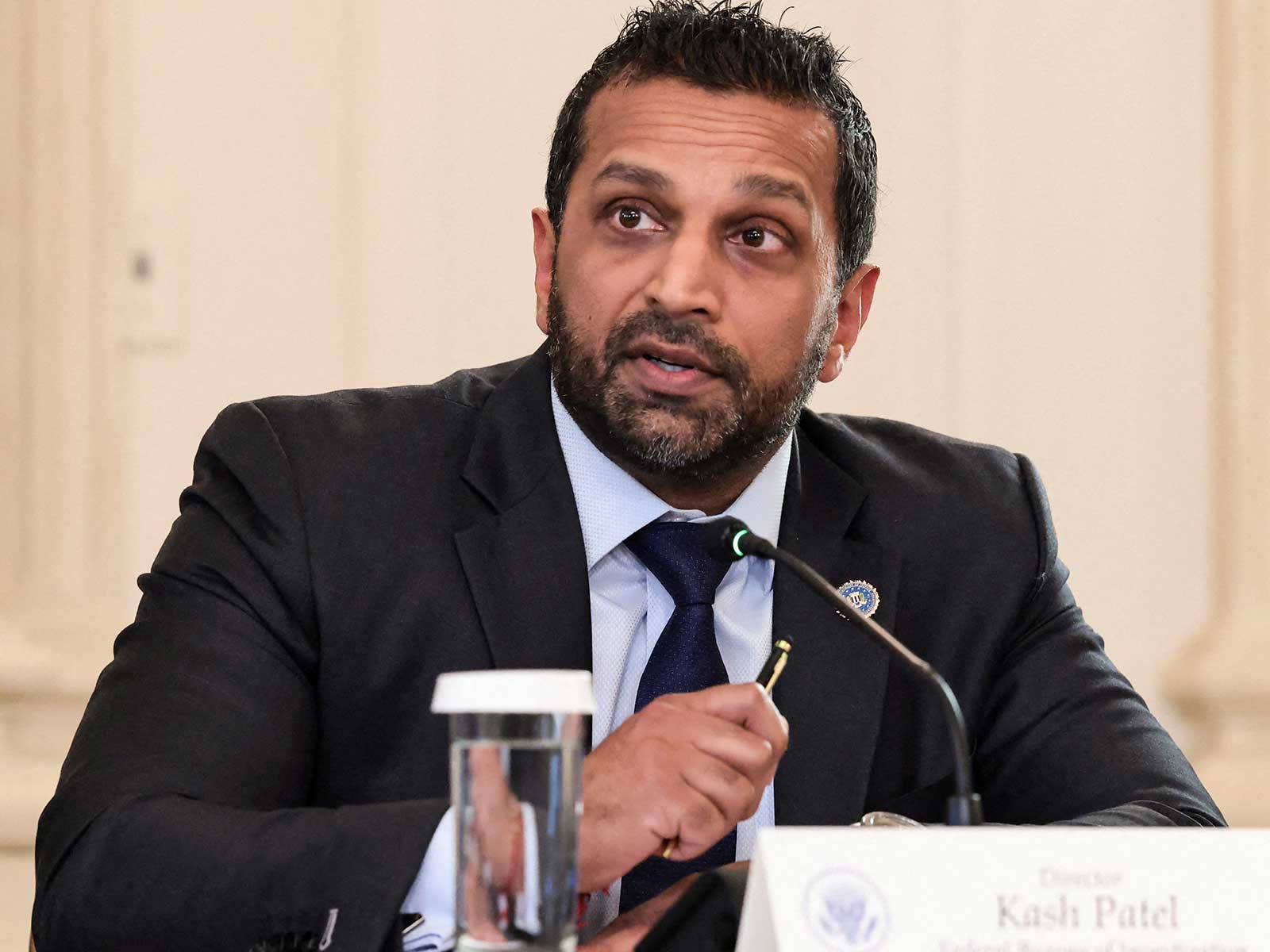 FBI Director Kash Patel. (Photo/Reuters)