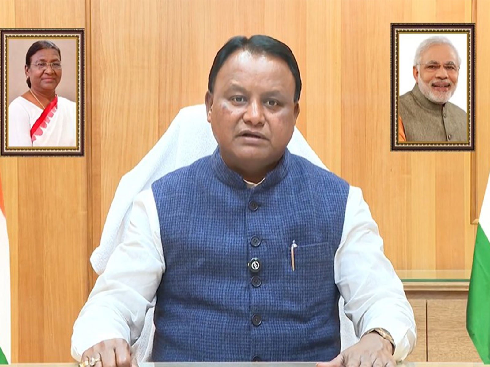 Odisha Chief Minister Mohan Charan Majhi (File photo/  ANI)