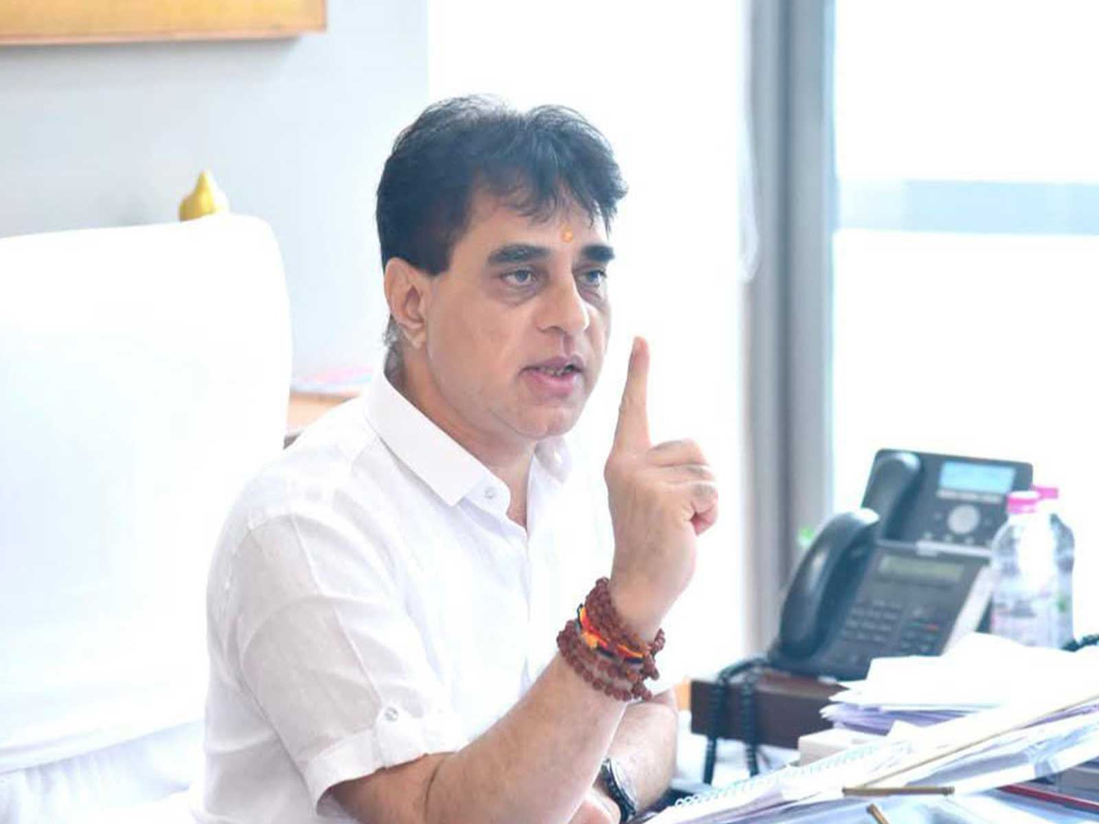 Gujarat Health Minister Praful Pansheriya (Photo/Gujarat CMO)