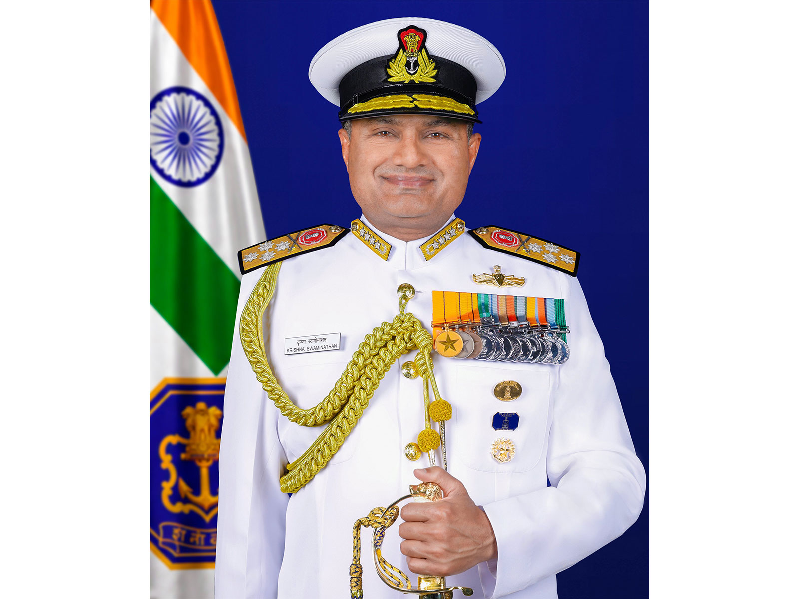 Chief of the Naval Staff (CNS) Admiral Krishna Swaminathan (Photo/IndianNavy)