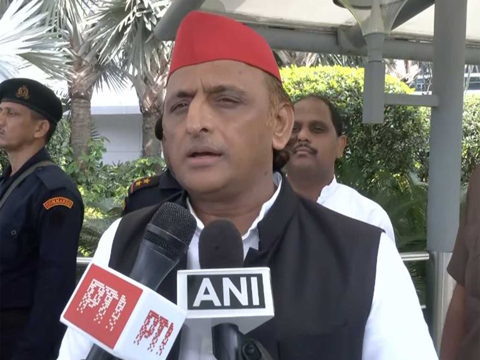Samajwadi Party (SP) chief Akhilesh Yadav (Photo/ANI)