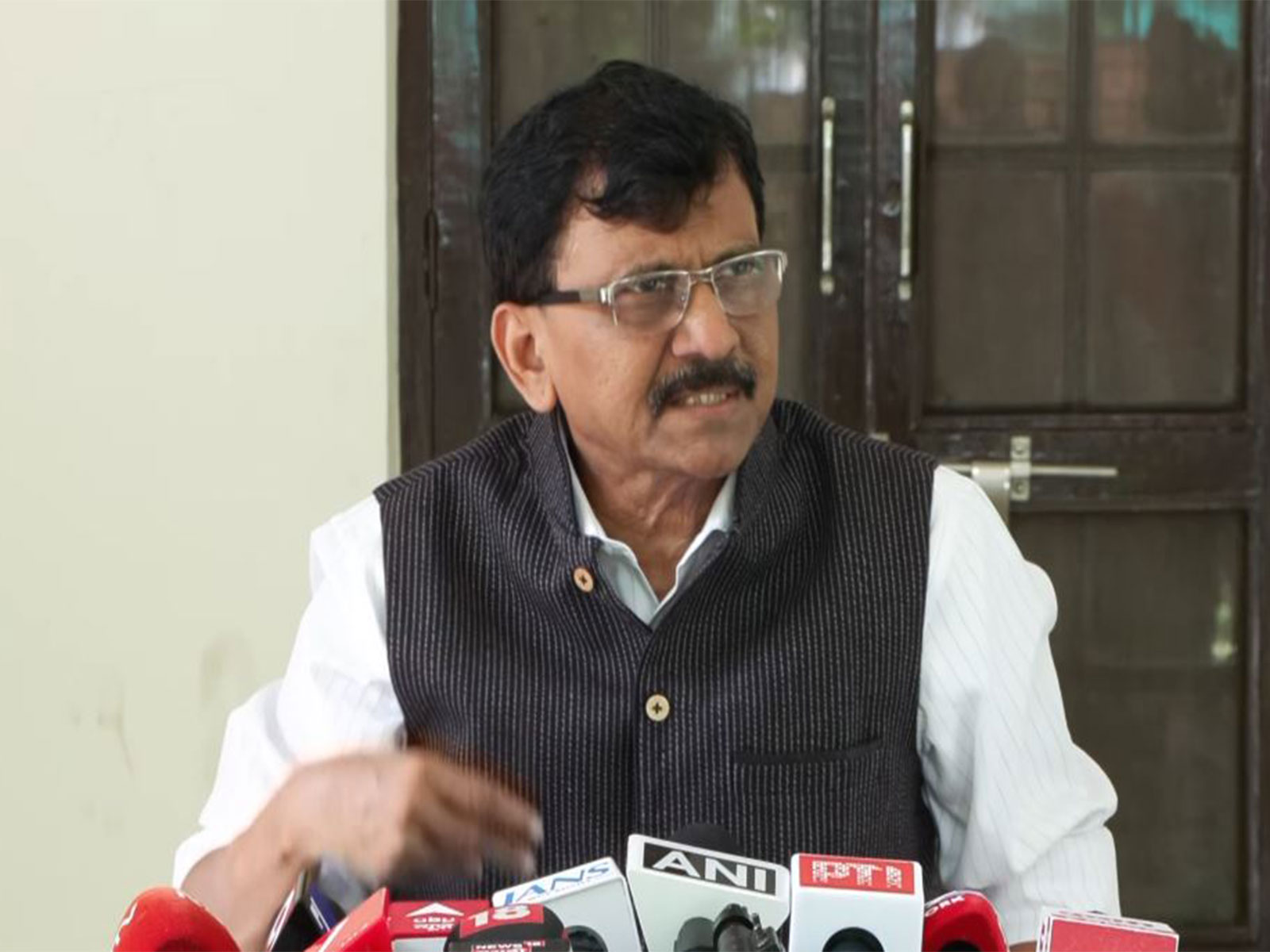 Shiv Sena (UBT) MP Sanjay Raut (Photo/ANI)