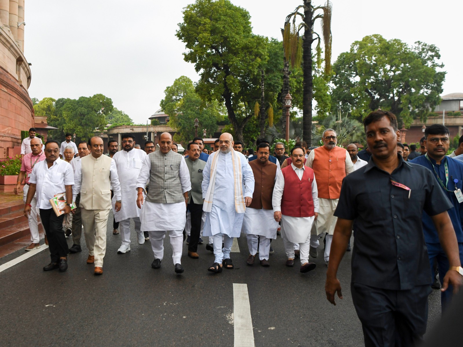NDA Parliamentary party delegation (File Photo/ANI)