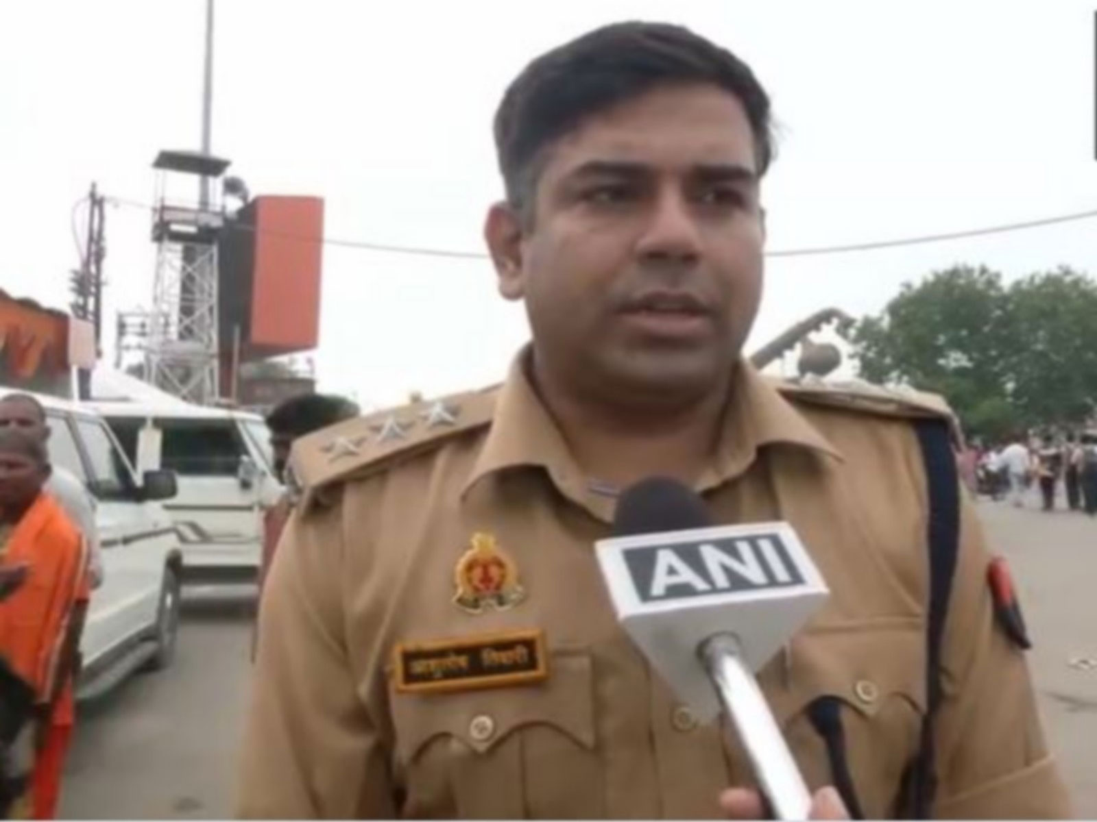 Ayodhya Circle Officer Ashutosh Tiwari (Photo/ANI)